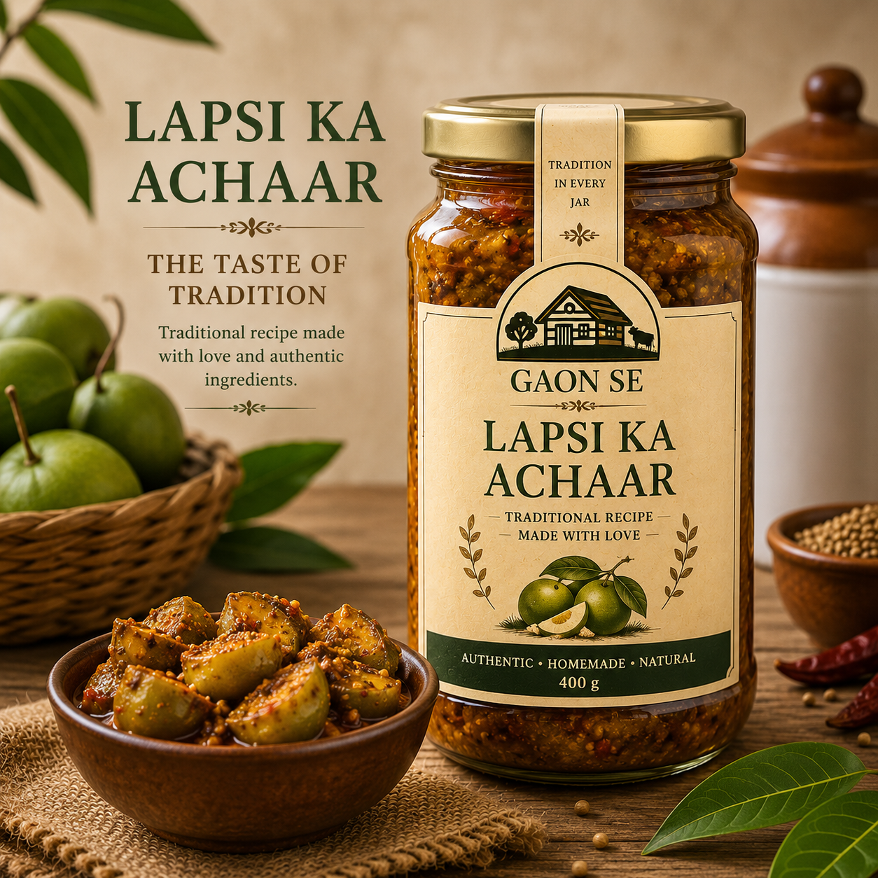 Lapsi Ka Achar